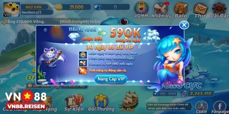 ban ca tieu tien ca